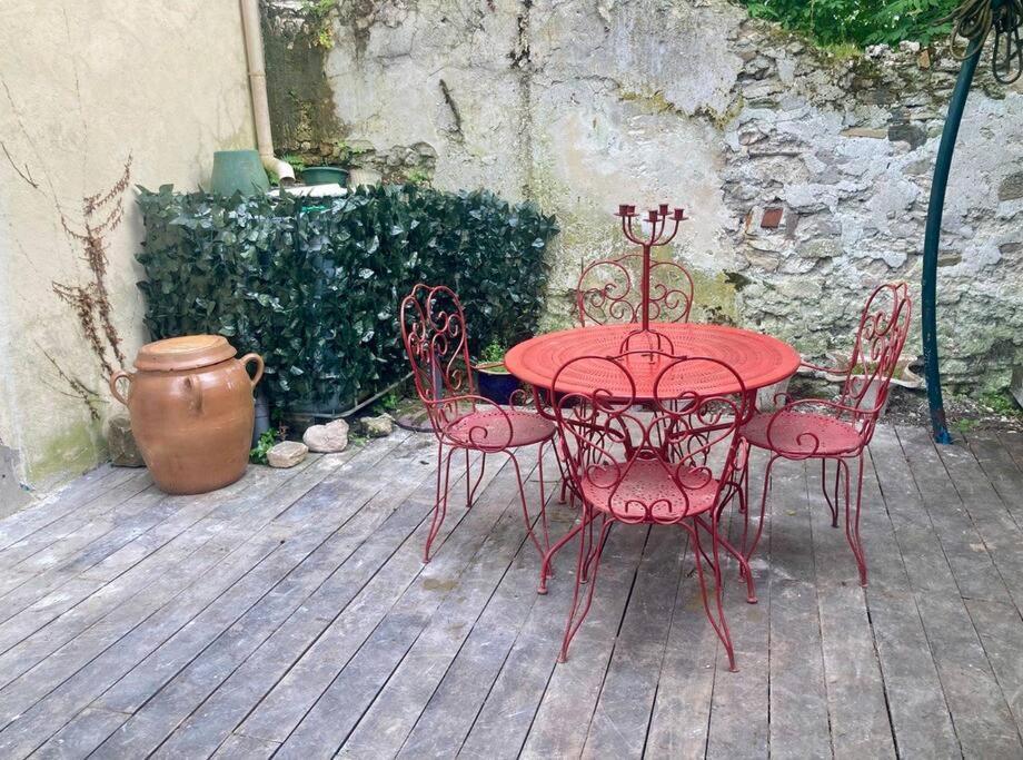 Charmant Studio Terrasse 25Min Aeroport Cdg Saint-Brice-sous-Forêt Eksteriør billede